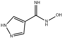 1H-Pyrazole-4-carboximidamide, N-hydroxy- Struktur