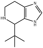 3H-Imidazo[4,5-c]pyridine, 4-(1,1-dimethylethyl)-4,5,6,7-tetrahydro- Struktur