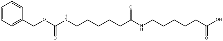 Carbobenzoxy-ε-aminocaproyl-ε-aminocaproic Acid Struktur