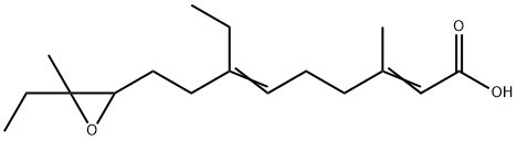 juvenile hormone I acid Struktur