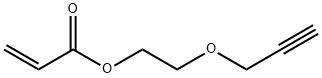 Propargyl-PEG2- acrylate Struktur