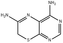 7H-Pyrimido[4,5-b][1,4]thiazine-4,6-diamine Struktur