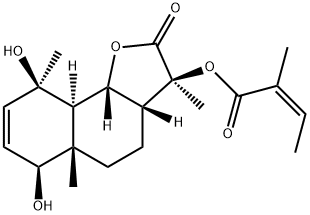 Decipienin F Struktur