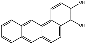 benzanthracene-3,4-dihydrodiol Struktur