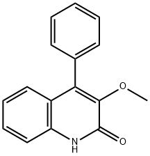 AIDS-089094, 3-Methoxy-4-phenyl-1H-quinolin-2-one Struktur