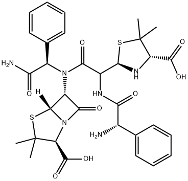 Ampicillin EP Impurity M Struktur