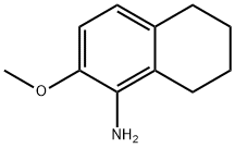 1-Naphthalenamine, 5,6,7,8-tetrahydro-2-methoxy- Struktur