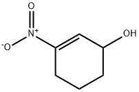 2-Cyclohexen-1-ol, 3-nitro- Struktur