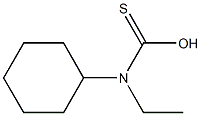 ETHYLCYCLOHEXYLTHIOCARBAMATE Struktur