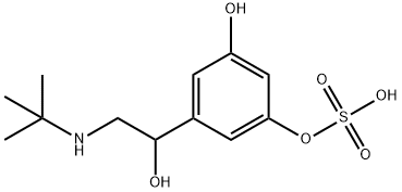 特布他林硫酸鹽, 71324-19-1, 結(jié)構(gòu)式