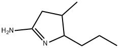 2H-Pyrrol-5-amine,3,4-dihydro-3-methyl-2-propyl-(9CI) Struktur