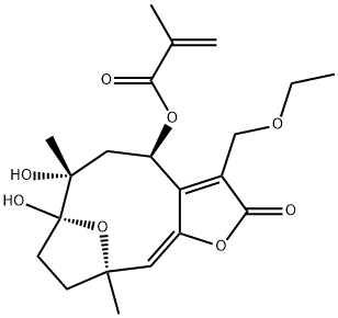 Piptocarphin F Struktur