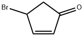 4-bromocyclopent-2-en-1-one Struktur