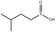 1-Butanesulfinic acid, 3-methyl- Struktur