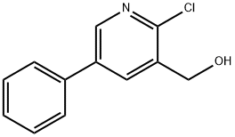 JR-14010, (2-Chloro-5-phenylpyridin-3-yl)methanol, 97% Struktur