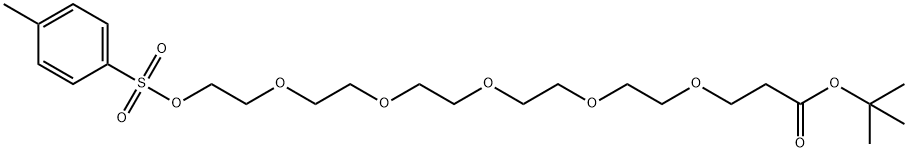 Tos-PEG6-t-Butyl ester Struktur