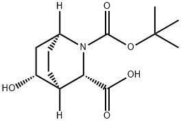 Racemic-(1S,3S,4S,5R)-2-(Tert-Butoxycarbonyl)-5-Hydroxy-2-Azabicyclo[2.2.2]Octane-3-Carboxylic Acid(WX120032) Struktur