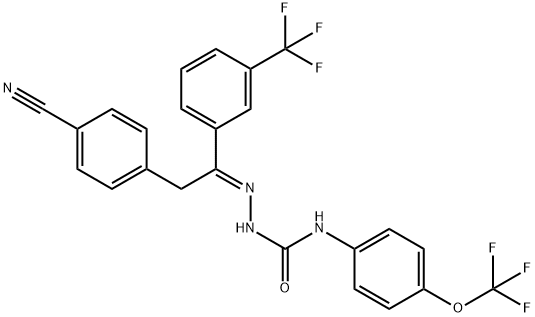 (E)-Metaflumizone Standard Struktur