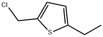 Thiophene, 2-(chloromethyl)-5-ethyl- Struktur