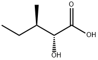 (2R,3R)-2-hydroxy-3-methylpentanoic acid 結構式