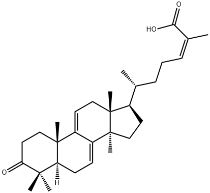 靈芝酸 SZ 結(jié)構(gòu)式