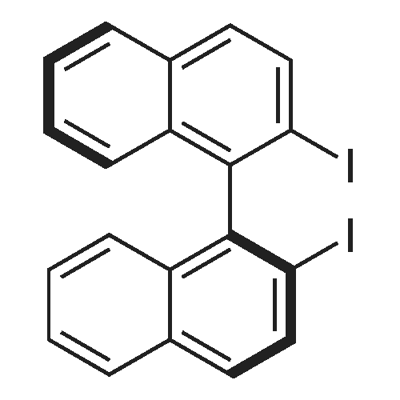 (S)-1,1''-BINAPHTHALENE-2,2''-DIIODO ((S)-2,2''-DIIODO-1''1-BINAPHTHYL) Struktur