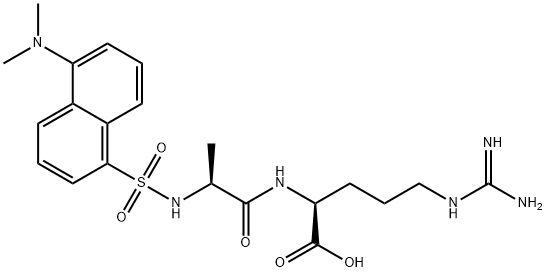 DANSYL-ALA-ARG-OH Struktur