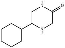 5-Cyclohexyl-2-piperazinone Struktur