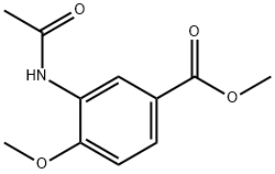 methyl 3-acetamido-4-methoxybenzoate(WX191975) Struktur