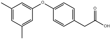 JR-8331, 2-(4-(3,5-Dimethylphenoxy)phenyl)acetic acid, 97% Struktur