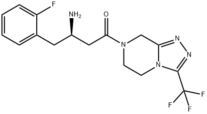 Sitagliptin impurity 2 Struktur