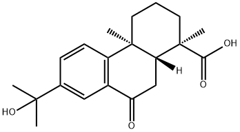 15-HYDROXY-7-OXODEHYDROABIETICACID Struktur