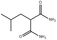 Propanediamide, 2-(2-methylpropyl)- Struktur