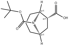 (1S,5R,6S)-rel-8-[(tert-butoxy)carbonyl]-8-azabicyclo[3.2.1]octane-6-carboxylic acid|(1S,5R,6S)-rel-8-[(tert-butoxy)carbonyl]-8-azabicyclo[3.2.1]octane-6-carboxylic acid