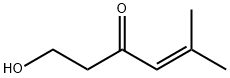 4-Hexen-3-one, 1-hydroxy-5-methyl- Struktur