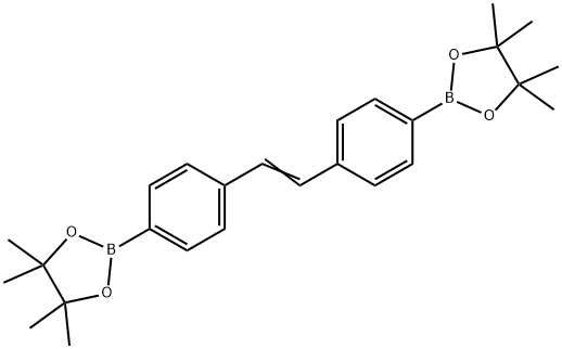 (Z)-1,2-Bis(4-(4,4,5,5-tetramethyl-1,3,2-dioxaborolan-2-yl)phenyl)ethene Struktur