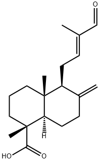 15-r-14-oxolabda-8(17),12-dien-18-oic acid Struktur