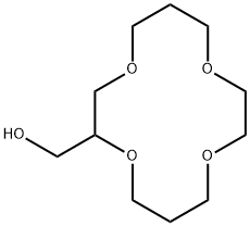 1,4,8,11-Tetraoxacyclotetradecane-2-methanol Struktur