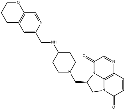 Gepotidacin Struktur