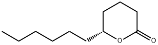 2H-Pyran-2-one, 6-hexyltetrahydro-, (6R)-