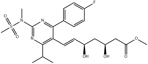 (3S,5R)-Rosuvastatin Methyl Ester Struktur