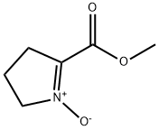 2H-Pyrrole-5-carboxylicacid,3,4-dihydro-,methylester,1-oxide(9CI) Struktur