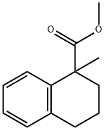 Methyl 1-Methyl-1,2,3,4-tetrahydronaphthalene-1-carboxylate Struktur