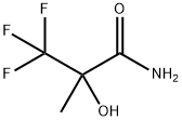 PropanaMide, 3,3,3-trifluoro-2-hydroxy-2-Methyl-, (±)- Struktur