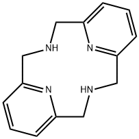 3,7-diaza-1,5(2,6)-dipyridinacyclooctaphane Struktur