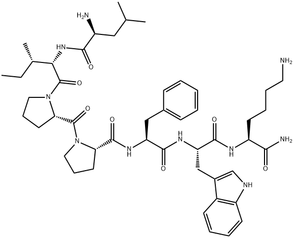 Cardiotoxin Analog (CTX) IV 6-12 Struktur