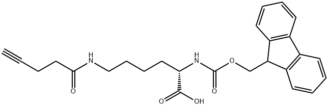 (2S)-2-({[(9H-fluoren-9-yl)methoxy]carbonyl}amino)-6-(pent-4-ynamido)hexanoic acid