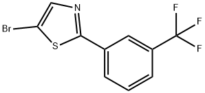 5-Bromo-2-(3-3rifluoromethylphenyl)thiazole Struktur