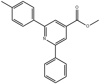 JR-9112, Methyl 2-phenyl-6-p-tolylpyridine-4-carboxylate, 97% Struktur