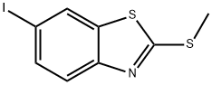 Benzothiazole, 6-iodo-2-(methylthio)- Struktur